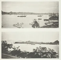 Insel Kulangsu, ca. 1868