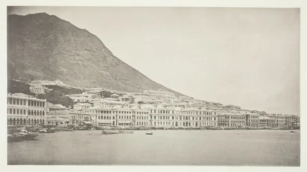 Die Praya, Hongkong, um 1868