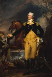 George Washington vor der Schlacht von Trenton, ca. 1792-94