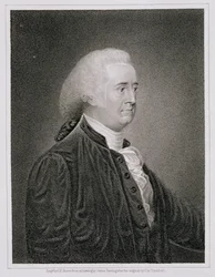 John Rutledge (1739-1800), graviert von G.F. Storm nach einer Zeichnung des Originals von James Herring