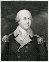 Generalmajor Nathaniel Greene (1742-86), graviert von John B. Forrest
