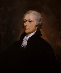 Porträt von Alexander Hamilton