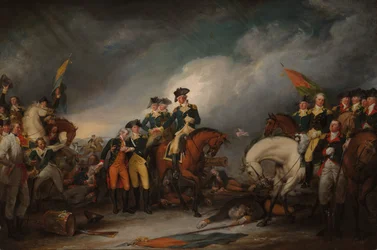 Die Gefangennahme der Hessen in Trenton, 26. Dezember 1776