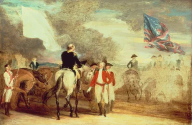 Die Kapitulation von Cornwallis in Yorktown, 1787