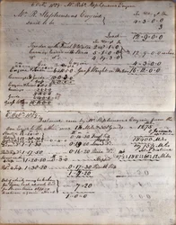 Details der Rocket aus Rastricks Notizbuch, Rainhill Trials, 1829