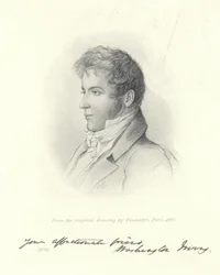Porträt von Washington Irving