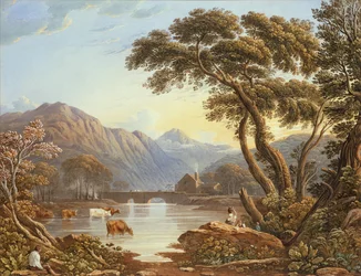 Beddgelert-Brücke, Nordwales