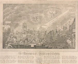 Eine Miniatur der Welt im 19. Jahrhundert
