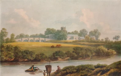 Bangor Is-y-Coed, Denbighshire, um 1795