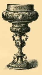 Doppelbecher, ca. 1590, 1881