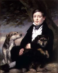 Porträt von Master Raines, von Wheldrake Manor, York