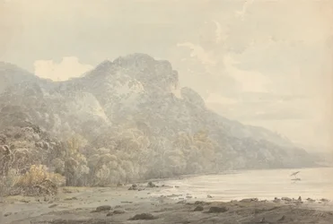Ansicht von Krakatoa, Chinesische Meere