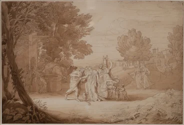 Rebecca am Brunnen, 1807