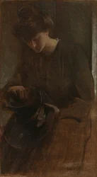 Ein Arbeiter, ca. 1898