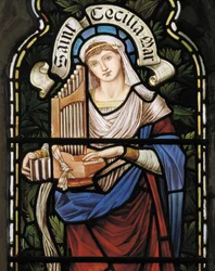 St. Cäcilia, Lady Chapel Fenster, ca. 1885