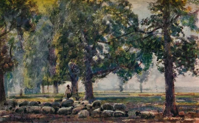 Die Herden hüten, um 1895