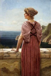 Seewärts schauen, 1890