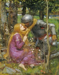 Eine Studie für "La Belle Dame sans Merci", ca. 1893