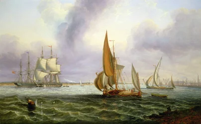 Die Themse bei Woolwich