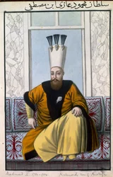 Mahmud I (1696-1754) Sultan 1730-54, aus 