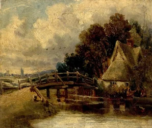 An der Stour nahe East Bergholt, Suffolk