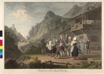 Abschied des Tiroler Landesverteidigers