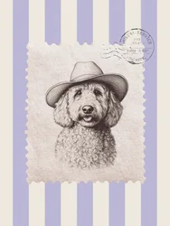 Cowboy Doodle Stempel