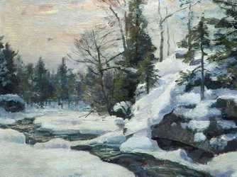 Friedlicher Winterbach