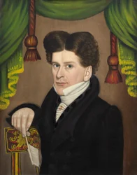 Mann mit einem Stift, 1827-30