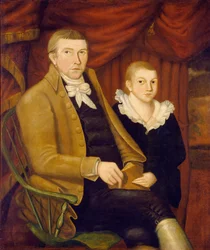 Vater und Sohn, 1800