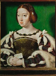 Königin Eleonora von Frankreich, Ehefrau von Franz I. von Frankreich, Tochter von Philipp dem Schönen, Schwester von Kaiser Karl V.