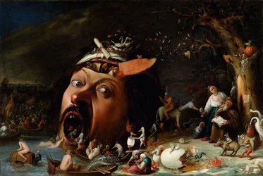 Barock: Die Versuchung des heiligen Antonius, um 1650. Kunsthalle Karlsruhe