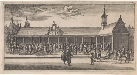 Ansicht der Börse in Rotterdam