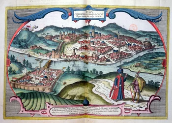 Budapest während der türkischen Besatzung, aus 