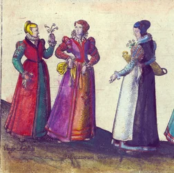 Englische Frauen der elisabethanischen Ära, 1598