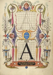 Anleitung zum Konstruieren des Buchstabens A