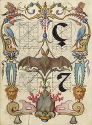 Anleitung zum Konstruieren der Buchstaben ç und tironisches et