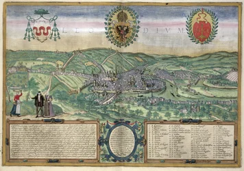 Karte von Lüttich, aus 