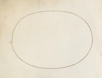 Teller 4: Leeres Oval