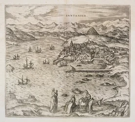 Ansicht von Santander