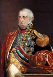 Porträt von Joao VI von Portugal, genannt der Milde (1767-1826)