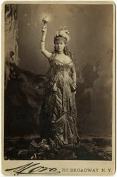 Mrs. Vanderbilt (Sepia-Druck)