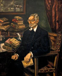 Miguel de Unamuno, Gemälde von Jose Gutierrez Solana