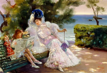 Nachmittag am Meer, Biarritz