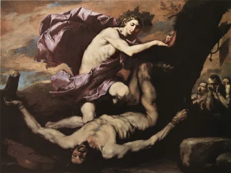 Apollo und Marsyas, 1637