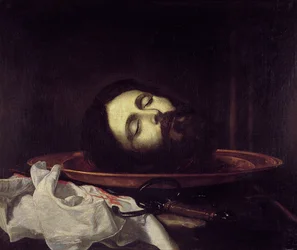 Der Kopf von Johannes dem Täufer