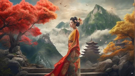 Traumhafte Szene - Japanisch 03