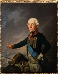 Porträt des Feldmarschalls Generalissimus Prinz Alexander Suworow (1729-1800)