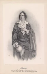 Joseph Wagner als Hamlet