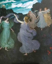 Tanz der Elfen, 1888-1889